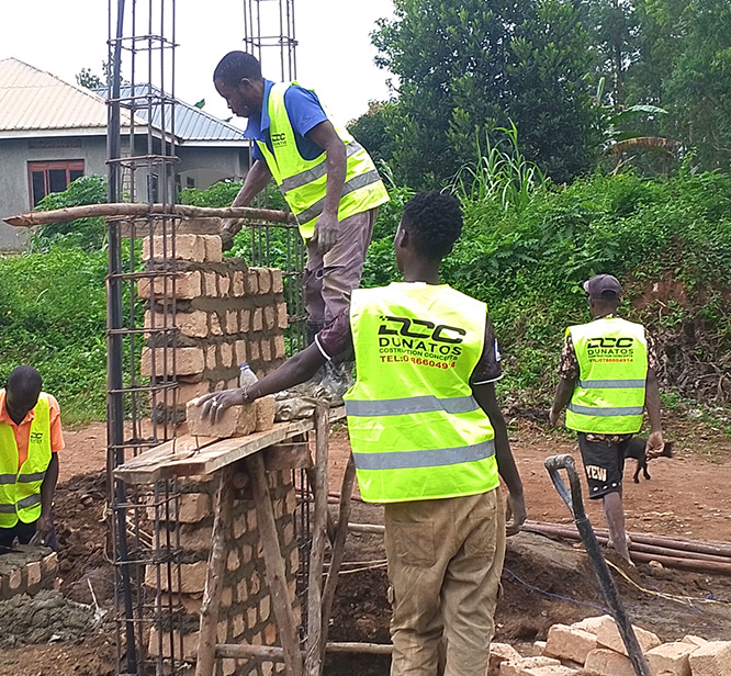 Civil construction works by Dunatos in Uganda