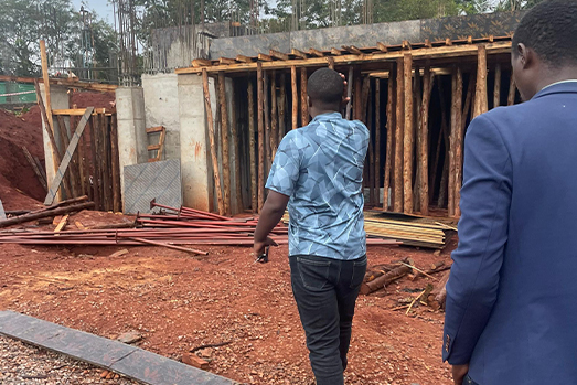 Dunatos Construction project site in Uganda